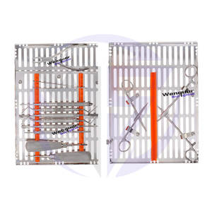 Juego de Instrumentos Quirúrgicos Dentales Wenquar de 12 Piezas, Manual, de Acero Inoxidable, con Casete de Esterilización para Extracción, ¡Gran Venta! - Product Image 5