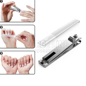 Cortauñas Profesional de Acero Inoxidable de Alta Calidad con Abertura de Mandíbula Ancha para Uñas Gruesas, Color y Logotipo Personalizables - Product Image 6