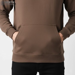 OEM Logo personnalisé unisexe broderie hommes pull-over polaire à capuche coton polyester imprimé sweat-shirt à fermeture éclair pour les sweats à capuche d'hiver - Product Image 5
