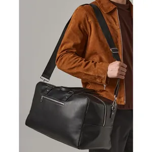 Sacs fourre-tout promotionnels de luxe sur mesure, écologiques et durables, sacs de merchandising pour week-end - Product Image 4
