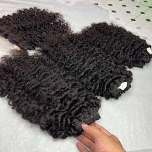 ผมดิบแบบชาวพม่าสีดำธรรมชาติและสีอื่นๆจัดเรียงตามธรรมชาติ - Product Image 6