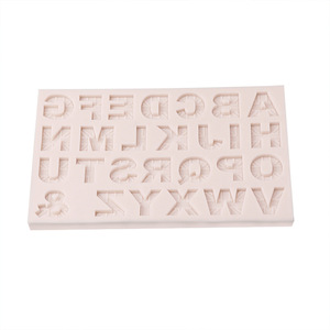 3D Digital Number Shaped Fondant <span class=keywords><strong>Cake</strong></span> Silicone <span class=keywords><strong>Mold</strong></span> para Sobremesa Doces Decorações Inclui saco de OPP para casa e uso comercial - Product Image 1