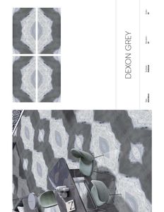 Dexon สีเทาแบบอิตาลีที่ทันสมัยกระเบื้องพอร์ซเลนมันวาวกันลื่นสำหรับวิลล่าห้างสรรพสินค้าโรงเรียนสำนักงานและโรงแรมห้องต้านเชื้อแบคทีเรีย - Product Image 1