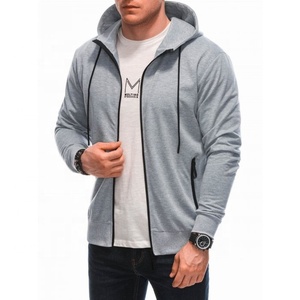 2024 Premium Trend Tallas grandes Sudadera con cremallera para hombre Servicio OEM personalizado 100% Algodón pesado Bordado Invierno Esencial - Product Image 2