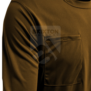 T-shirt 100% coton pour hommes de qualité supérieure Tissu tricoté respirant doux et confortable pour une tenue décontractée toute la journée - Product Image 4