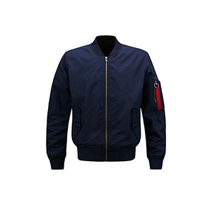 Chaquetas de bombardero de bajo precio para hombre, chaquetas de bombardero de fábrica lisas para hombre, chaquetas de bombardero de baja tasa directa para hombre - Product Image 1