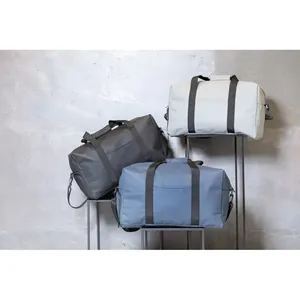 Borsa da Weekend Personalizzata in PU Liscio, Zaini Sportivi Promozionali con Coulisse per Merchandising - Product Image 3