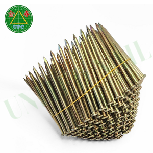 Clavos para Paletas de Acero Recubiertos de Amarillo de 2.87x70mm, Tamaños Personalizados, Pistola de Aire con Vástago Liso/Enroscado, Hecho en Fábrica en Vietnam - Product Image 6