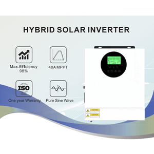 Inversor Solar de Onda Sinusoidal Pura de 1 KVA, Inversor Monofásico de CC a CA para Sistemas Solares Híbridos y Fuera de la Red, China - Product Image 3