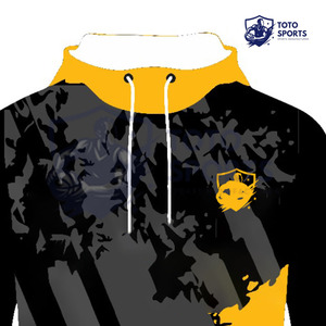 High Quality Best Seller Yellow Color Best Supplier Breathable Comfortable Fits Casual Wear <b>Men</b> Hood Neck <b>Hoodie</b> With Pullover - Product Image 5