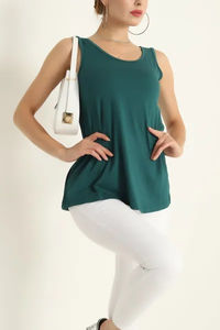 Débardeur pour femmes en gros, taille personnalisée, motif uni durable, fabriqué en usine avec une bonne qualité, vente chaude à prix avantageux - Product Image 5