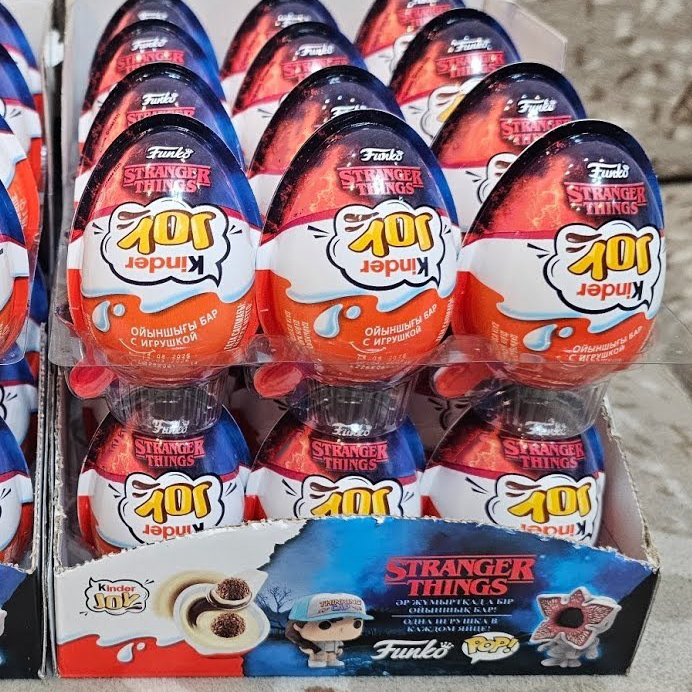 Toptan Tedarik Stranger Things Kinder Joy Çikolatalı Yumurta