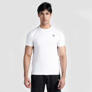 Camiseta de Algodón 100% Estilo Aventura, con Diseño Gráfico en Jersey Blanco, Logotipo Sólido, Patrón Personalizado y Etiqueta Personalizada - Product Image 1
