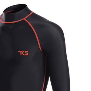 ชุดใส่เล่นกีฬากันผื่นสำหรับผู้ชายชุดใส่ป้องกันผื่นสำหรับผู้ชายพิมพ์โลโก้ตามสั่ง - Product Image 4