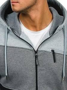 Sudaderas con Capucha Casuales de Invierno para Hombre 2026, 100% Algodón, Color Sólido, Logotipo y Diseño Personalizados, Alta Calidad, Ecológicas, Transpirables, de Secado Rápido - Product Image 2