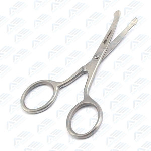 Proveedor de productos para el cuidado de la belleza, tijeras para manicura de cutículas curvas para cejas, Tijeras para uñas, tijeras finas para mujer - Product Image 5