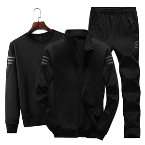 Chándales de hombre hechos de alta calidad de fabricación para correr 2025 nuevos chándales desgastados con cremallera de lavado ácido elegante - Product Image 3