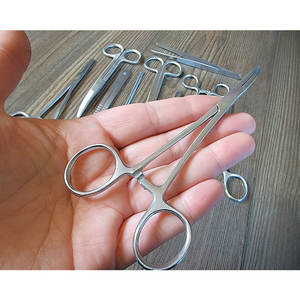 Kit de 12 instruments chirurgicaux manuels de dissection et de suture en acier inoxydable avec boîte – Idéal pour étudiants en médecine, vétérinaires et infirmiers 2026 - Product Image 5