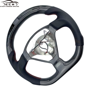 Volante de Fibra de Carbono LED de Diseño Personalizado Ever-Carbon Racing ECR para <span class=keywords><strong>Ferrari</strong></span> 360 Modena - Product Image 2