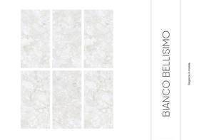 Azulejos de porcelana esmaltada antideslizante de diseño italiano Bianco Bellissimo, estilo moderno sólido para villas, escuelas, habitaciones, antibacteriano - Product Image 2