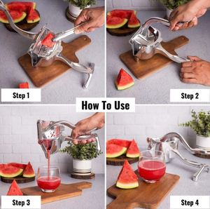 Wholesale Sale Heavy Duty Aluminum Lemon <b>Juicer</b> Custom Logo Single Squeeze Manual Design with Specialty Tool Features - Product Image 5