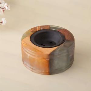 Quemador de Incienso de Resina de Madera de Acacia Árabe, Cilantro, Alta Calidad, Religioso, Hecho a Mano, Elegante Mubkhar, Regalo de Boda Perfecto - Product Image 1