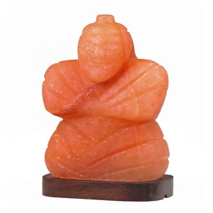 Pakistan Carving & Crafted <b>Pink</b> Buddha <b>Salt</b> <b>Lamp</b> Natural Crafts-Sian Enterprises - Product Image 6