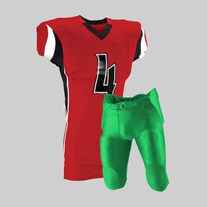 Kits de uniformes de fútbol americano personalizados directos de fábrica de alto rendimiento, camisetas y pantalones sublimados duraderos para deportes de equipo - Product Image 5