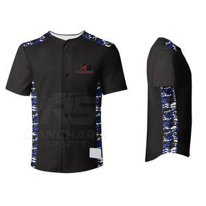 Camiseta de Béisbol Ligera de Bajo MOQ, Ropa de Equipo, Superventas, Precio Económico, Camiseta de Béisbol al por Mayor Hecha en Pakistán - Product Image 1