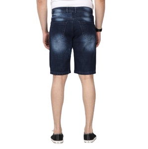 กางเกงยีนส์ขาสั้นผ้าเดนิมสำหรับผู้ชายกางเกงขาสั้นผ้าซักออกแบบได้ตามต้องการจากบังคลาเทศ - Product Image 2