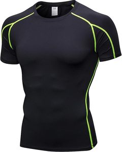 Offre spéciale Vêtements de protection solaire Chemise de compression Rash Guard Panneau de conception personnalisée Rash Guard pour hommes - Product Image 1