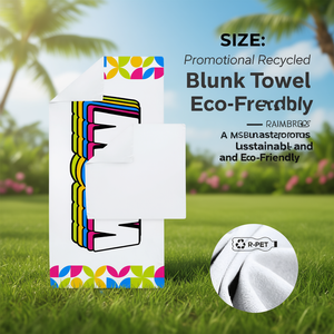 Asciugamano Promozionale Riciclato Sostenibile ed Ecologico - Product Image 3