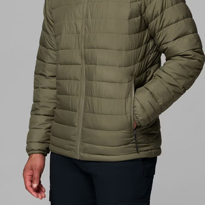 Veste matelassée d'hiver personnalisée pour homme avec logo, veste matelassée zippée de haute qualité, vêtements décontractés, design surdimensionné personnalisé, manches longues, 2026 - Product Image 3