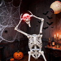 Lumières LED Économes en Énergie, Modèles Animatroniques, Modèle Fantôme, Zombie, Fête d'Halloween, Aménagement de Scène Intérieure Durable