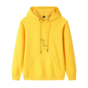 Venta al por mayor de otoño e invierno de los hombres de moda Casual impreso suelto deporte cálido con capucha Fitness sudadera Basicscoton Blended - Product Image 1