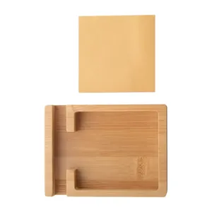 Porta Celular y Tarjetas de Bambú Ecológico Matsu, Porta Notas Sostenible, Accesorios - Product Image 6