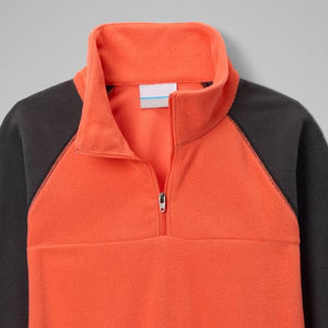 Sweat-shirt à col montant pour garçons avec design bicolore pour un look tendance, tissu respirant pour une coupe décontractée, haute qualité - Product Image 2