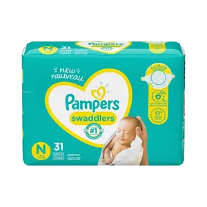 Pampers de calidad original-Pañales originales Pampers de alta calidad a granel Pañales desechables para bebés Pañales