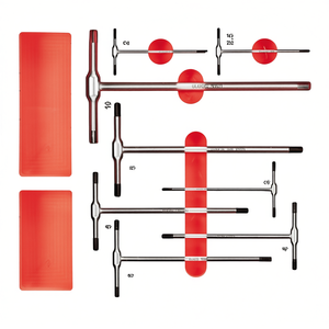 Jeu de clés en T hexagonales en mousse bicolore Usag, 8 pièces - Product Image 2