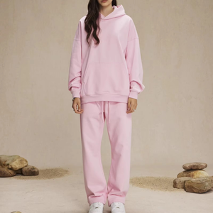 Vente en gros de sweats à capuche unisexes de haute qualité, surdimensionnés, personnalisés, brodés, écologiques, 100% coton, 430g, vierges, mode d'hiver - Product Image 6