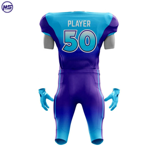 El mejor diseño para hombres y mujeres, ropa de manga corta para deportes al aire libre, recién llegado, uniforme de fútbol americano de talla grande transpirable - Product Image 3