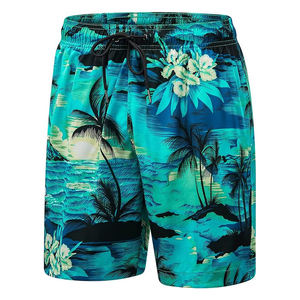 Factory Price Quick Dry Swim <b>Trunks</b> Summer Custom Logo Beach Shorts Baggy Hawaiian Shorts <b>for</b> <b>Men</b> DDP Shipping - Product Image 1