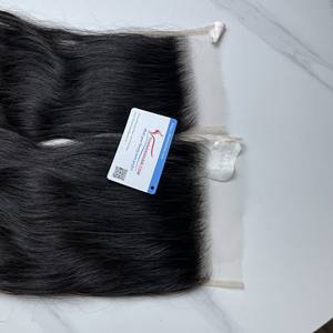 Vierge Remy 100% vrais cheveux humains dentelle avant perruque HD dentelle frontale Extensions Style droit - Product Image 2