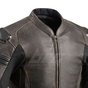Marque privée Veste en cuir de moto sur mesure Nouvelle arrivée Veste d'hiver en cuir de moto - Product Image 5