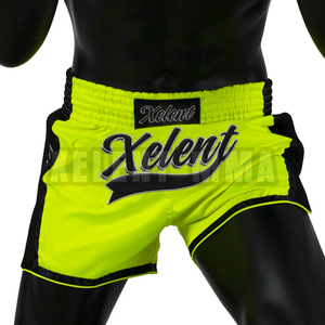Shorts thaïlandais personnalisés pour hommes, couleur néon, shorts de boxe MMA, impression par sublimation, entraînement, enfants, 2025 - Product Image 1