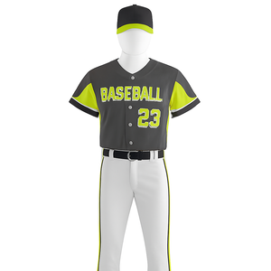 Maillots d'uniforme de baseball à demi-manches sur mesure de qualité supérieure Nouveau design pour les joueurs enfants et adultes pour les vêtements de softball - Product Image 2
