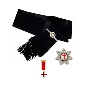 Chất lượng hàng đầu các nhà sản xuất masonic Regalia Knight Templar lớp phủ vải với Thêu Vải - Product Image 6