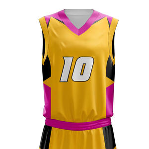 Uniforme de baloncesto profesional 100% poliéster de la mejor calidad, ropa deportiva, nuevo diseño, precio al por mayor para hombres, uniforme de baloncesto - Product Image 4