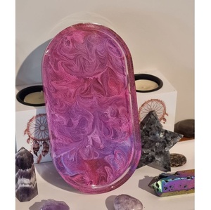 ถาดเรซิ่นสำหรับขนมหวาน ของว่าง และเสิร์ฟอาหาร เค้ก น้ำผลไม้ และอาหาร สำหรับใช้ในบ้านและโรงแรม - Product Image 1