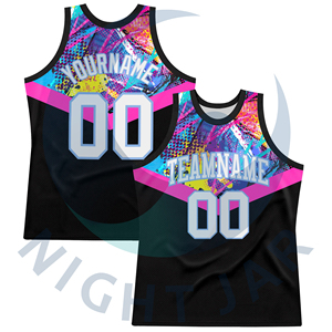 Uniforme Deportivo de Baloncesto Personalizado, Transpirable, de Talla Grande, con Diseño Digital Sublimado, para Equipos Deportivos - Product Image 5